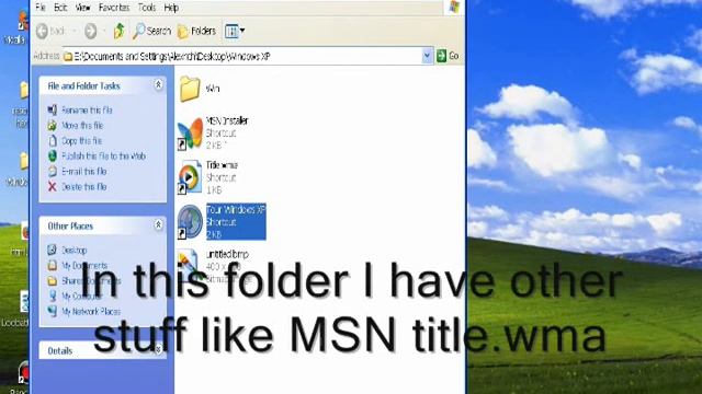 My windows XP folder :D смотреть онлайн