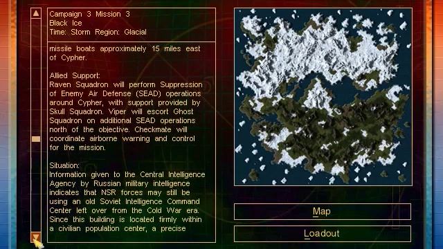 F-22 Lightning 3: Campaign 3 Mission 3 (Black Ice) Briefing смотреть онлайн