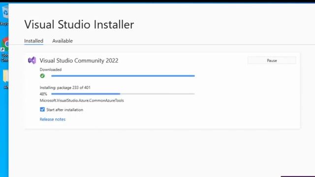 How to install Visual Studio 2022 on Windows 10 in 2023 Just in 4 minutes|| SN Tech pro смотреть онлайн
