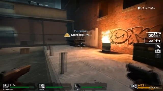Left 4 Dead Walkthrough HD - The Sewer 1-2 - No Mercy |Chapter 1| смотреть онлайн