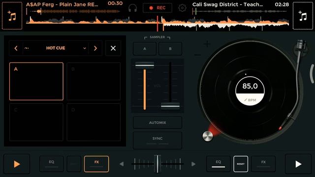 Virtual DJ (Cali swag district vs A$AP) - touch me & plain jane (REMIX) | EDJING MIX . смотреть онлайн