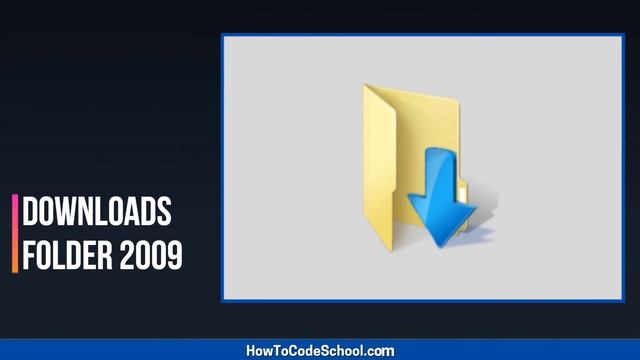 Windows Downloads Folder Icon Evolution [HowToCodeSchool.com] смотреть онлайн