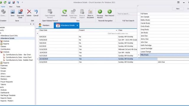 Church Secretary for Windows 2021 - Styles and Font Size смотреть онлайн