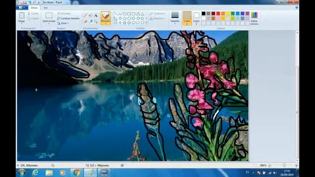 Speedpaint Windows Vista Starter Garden on MSPaint смотреть онлайн