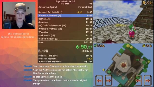 SUPER MARIO 64 DS 80 STAR FOR 1:3X:XX смотреть онлайн