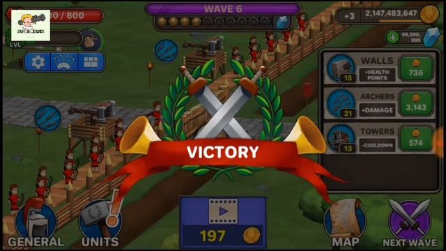 Castle Defense - Soldier Tower defense Mod APK / Gameplay / Hack смотреть онлайн