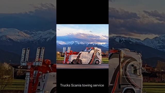 Truck Scania towing service смотреть онлайн