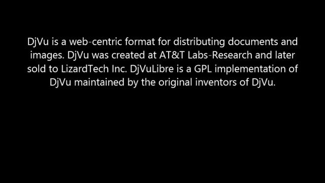 Download DjVuLibre Here! Document and Image Distributor Software смотреть онлайн