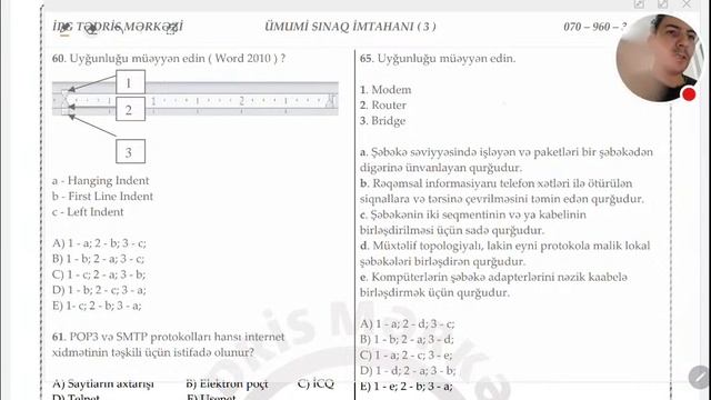 İnformatikadan qəbul tipli sualların izahı. смотреть онлайн