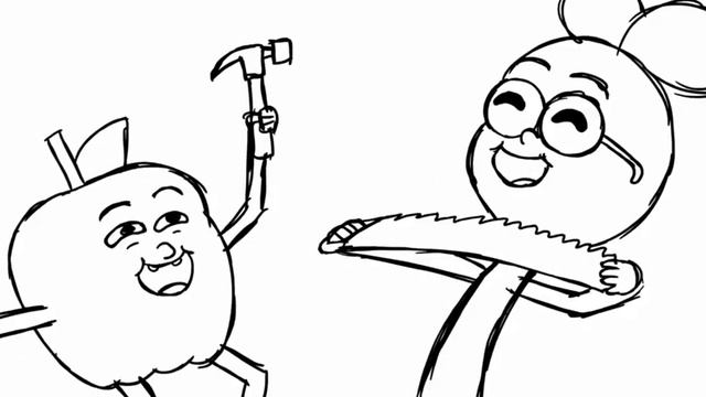 Apple and Onion "Done With Fun" Song Storyboard смотреть онлайн