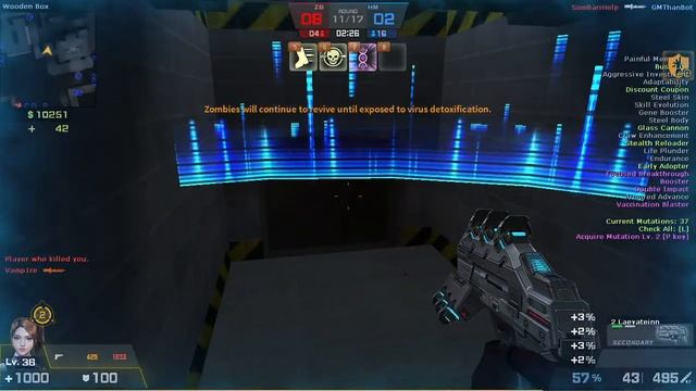 Counter-Strike Nexon: - Studio Zombie Z Mod Online Gameplay on de_prodigy Map смотреть онлайн