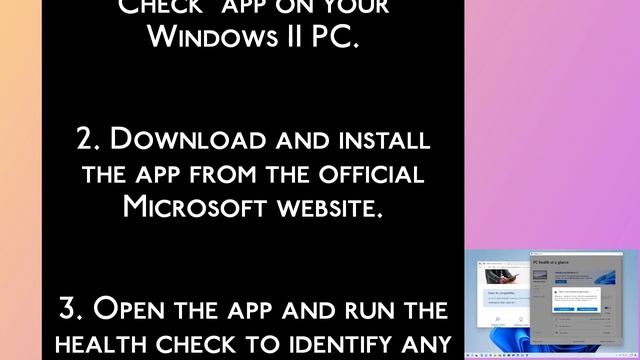 download pc health check app | fix coming soon windows 11|pc health check app смотреть онлайн