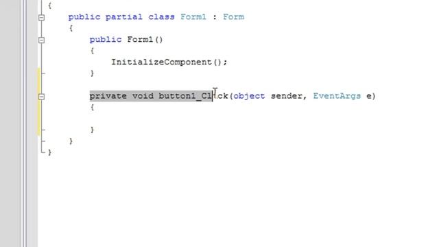 Hello World - Windows Forms Application (C# .NET) смотреть онлайн