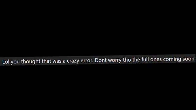 Windows 8 Crazy Error смотреть онлайн