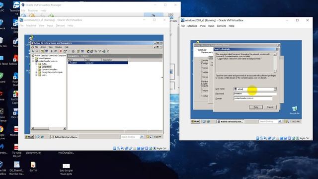 Setup Child Domain Contronller Server 2003 смотреть онлайн