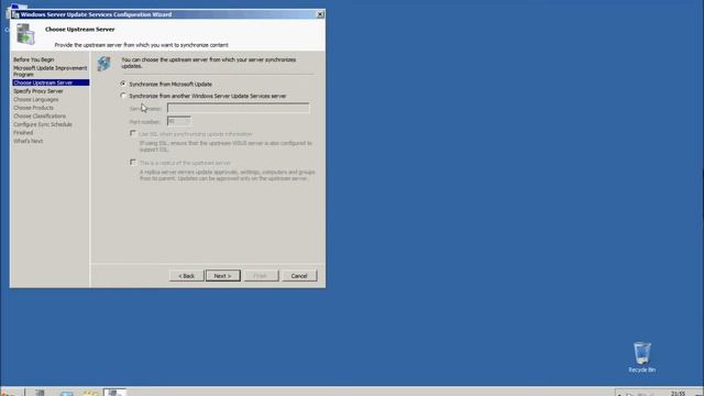 WSUS installation смотреть онлайн