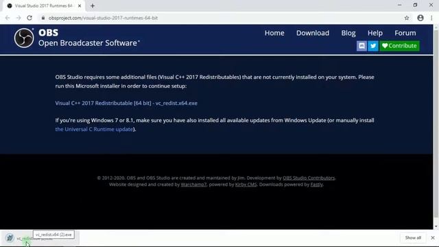 How to download OBS Studio, and Fix OBS Installation Error Your System смотреть онлайн