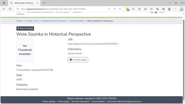 DSpace 7 Overview: Community, Collections and Items смотреть онлайн