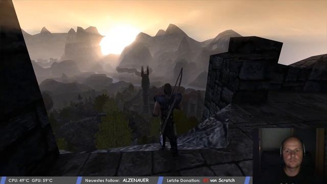 Sonnenaufgang im Minental - Gothic 1 - mit D3D11, Vegetation, Mesh, ReShader - Kastell смотреть онлайн