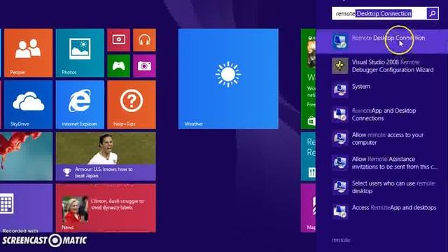 Windows 8.1 - Remote Desktop Connection смотреть онлайн