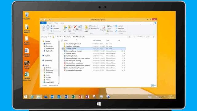 Windows 8 1 06 Advanced Desktop Taskbar Task Manager смотреть онлайн