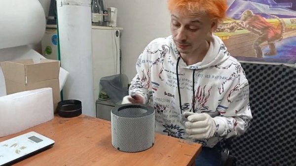 Мастерская BlackFox Угольный фильтр для гроубокса, гроутенда.