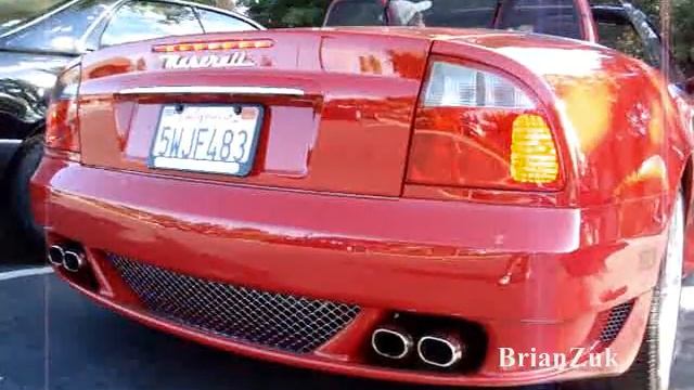 Maserati Gransport Spider Start and Accelerate смотреть онлайн