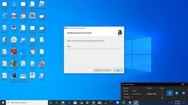 Installation of JDK 11 for Windows 10 смотреть онлайн