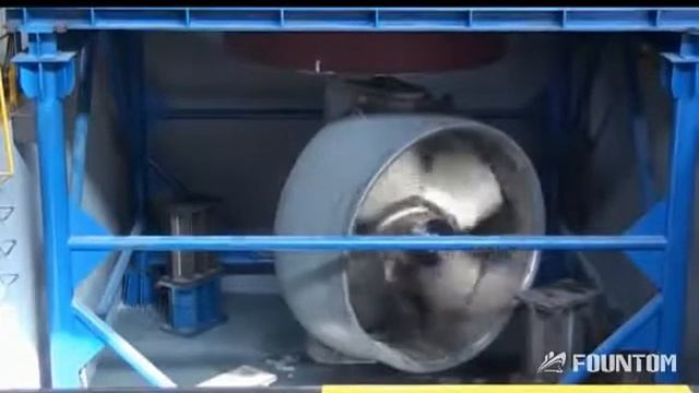 3000HP Marine Azimuth Thruster Factory Testing -Fountom Marine смотреть онлайн