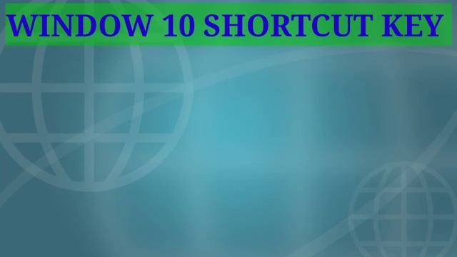 Window 10 Shortcut key windows 10 Shortcut key смотреть онлайн