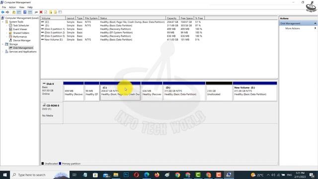 How To Create HARD DISK Partition In Windows 7/8/10/11 Without Losing Data смотреть онлайн
