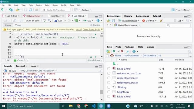 R Lab 2 Video 3 смотреть онлайн