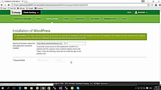 WordPress | How to install wordpress on windows host or plesk hosting | Godaddy смотреть онлайн