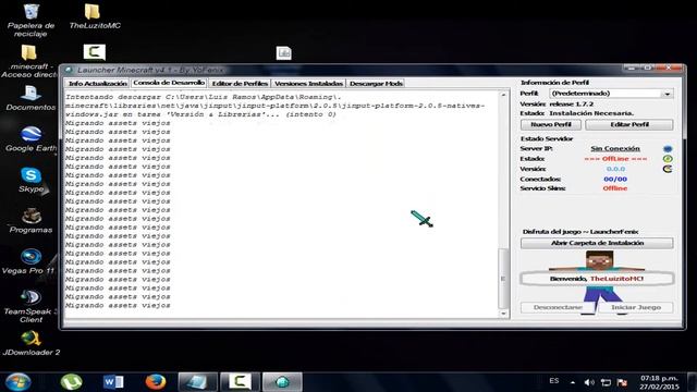 Como Instalar Minecraft 1.7.2, y Como Jugar en Multijugador смотреть онлайн