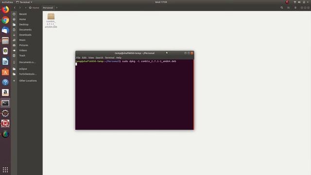 Install .deb File in Ubuntu смотреть онлайн