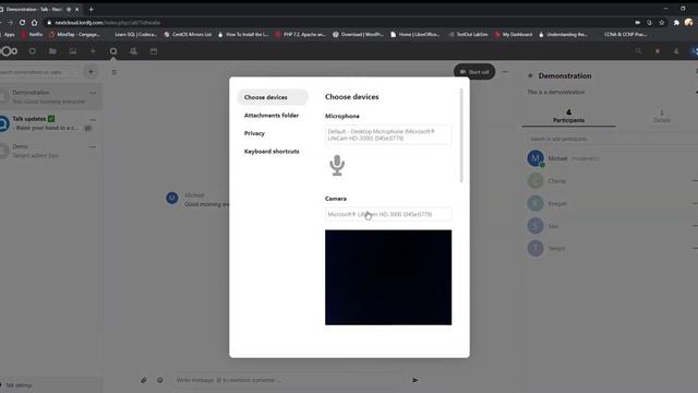 Nextcloud Talk