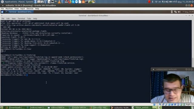 Linux and viruses || Install and use clamav || Clamav-ის დაყენება смотреть онлайн