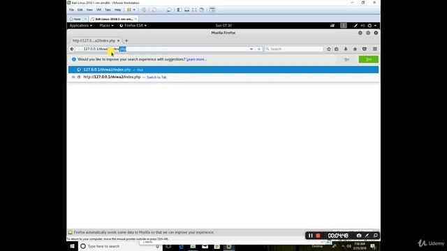 Lesson 11 Installation Damn Vulnerable Web Application DVWA Part 2 смотреть онлайн