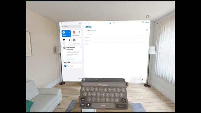 Apple Vision Pro Reminders App Review - App of the Day Series Ep 8 (Best & Top Vision Pro Apps) смотреть онлайн