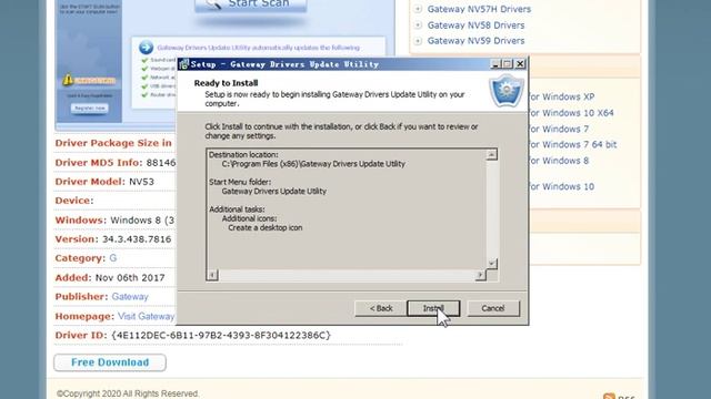 Gateway NV53 Drivers for Windows 8 (32bit|64 bit) 7.29.157.1298 смотреть онлайн