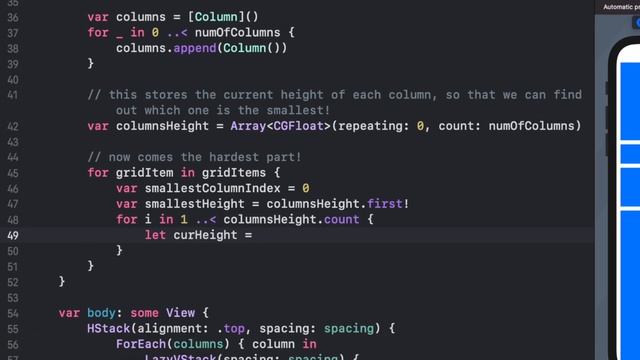 How To Create a PINTEREST GRID in SwiftUI (EASY WAY) смотреть онлайн