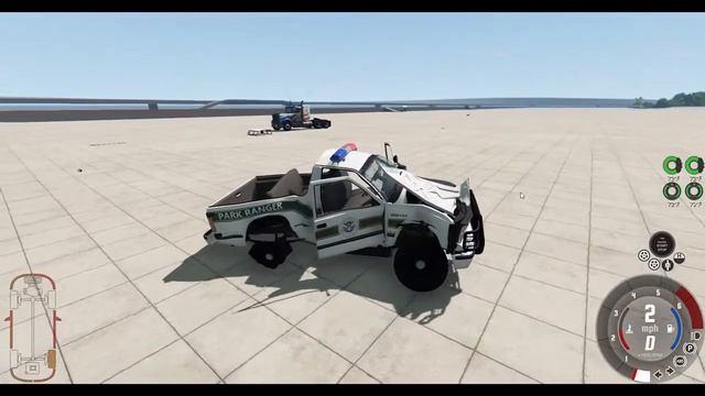 Completely destroyed a truck | #BeamNG.Drive смотреть онлайн