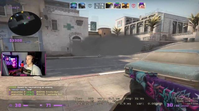 CS GO | Testing new resolution 4x3 (1280x960 Stretched) смотреть онлайн
