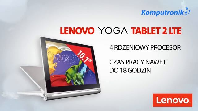 Komputronik Święta Lenovo Yoga Tablet 2 1050L LTE смотреть онлайн