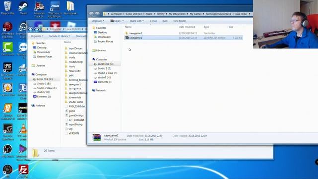 Farming Simulator 2019 How to join my server смотреть онлайн