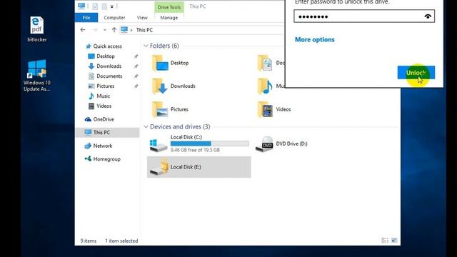 How to lock a drive in windows 10 without software смотреть онлайн