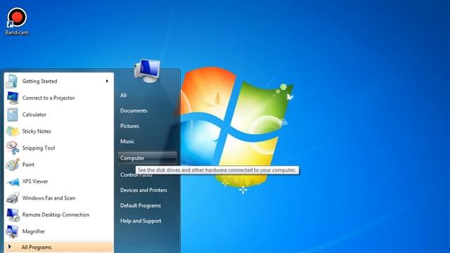 5 || How to Set Computer Icon In Desktop Windows 7 || ونڈوز 7 میں کمپیوٹر کا آئکن ڈیسک ٹاپ پر لانا смотреть онлайн