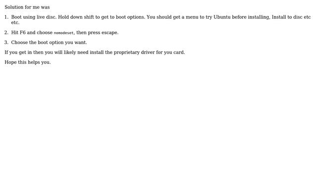 How to solve "GPU Lockup - switching to software fbcon" on new install of 12.10-desktop-amd64? смотреть онлайн