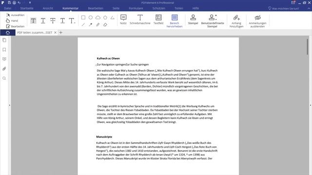 Text in PDF-Dateien markieren & bearbeiten mit PDF Elemente | Textstellen in PDF kommentieren смотреть онлайн