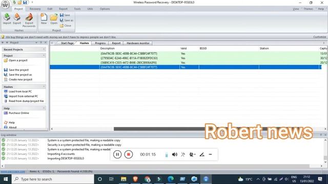 Wireless Password Recovery смотреть онлайн